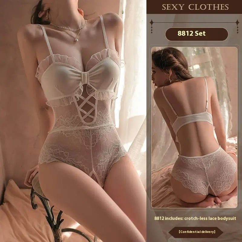 Sexy Lingerie Sexy Sling Lace Seduction - Lootquake