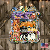 Colors Whimsical Wall Art by Laura Seeley - Love Family Kids Decor - 8513003-LS