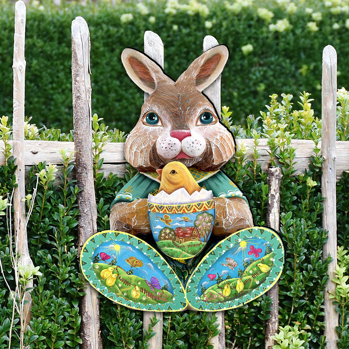 Easter Bunny Easter Holiday Door Decor by G. DeBrekht - Easter Spring Decor - 8144502H