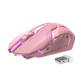 Wireless Charging Silent Gaming Mouse Machinery - Lootquake