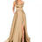 Solid Color Long Slimming And Shoulder Hollow Girlfriends Fashion Bridesmaid Party Dress - Lootquake