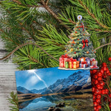 Christmas Is Here Decorative Wooden Clip-on Ornaments Set of 3 by G. Debrekht - Christmas Decor - 8091028C-S3