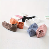 10 Pairs of Stylish Embroidered Ankle Socks - Soft & Breathable, Low Cut Design for Women - Comfy Everyday Wear, Assorted Patterns, One Size