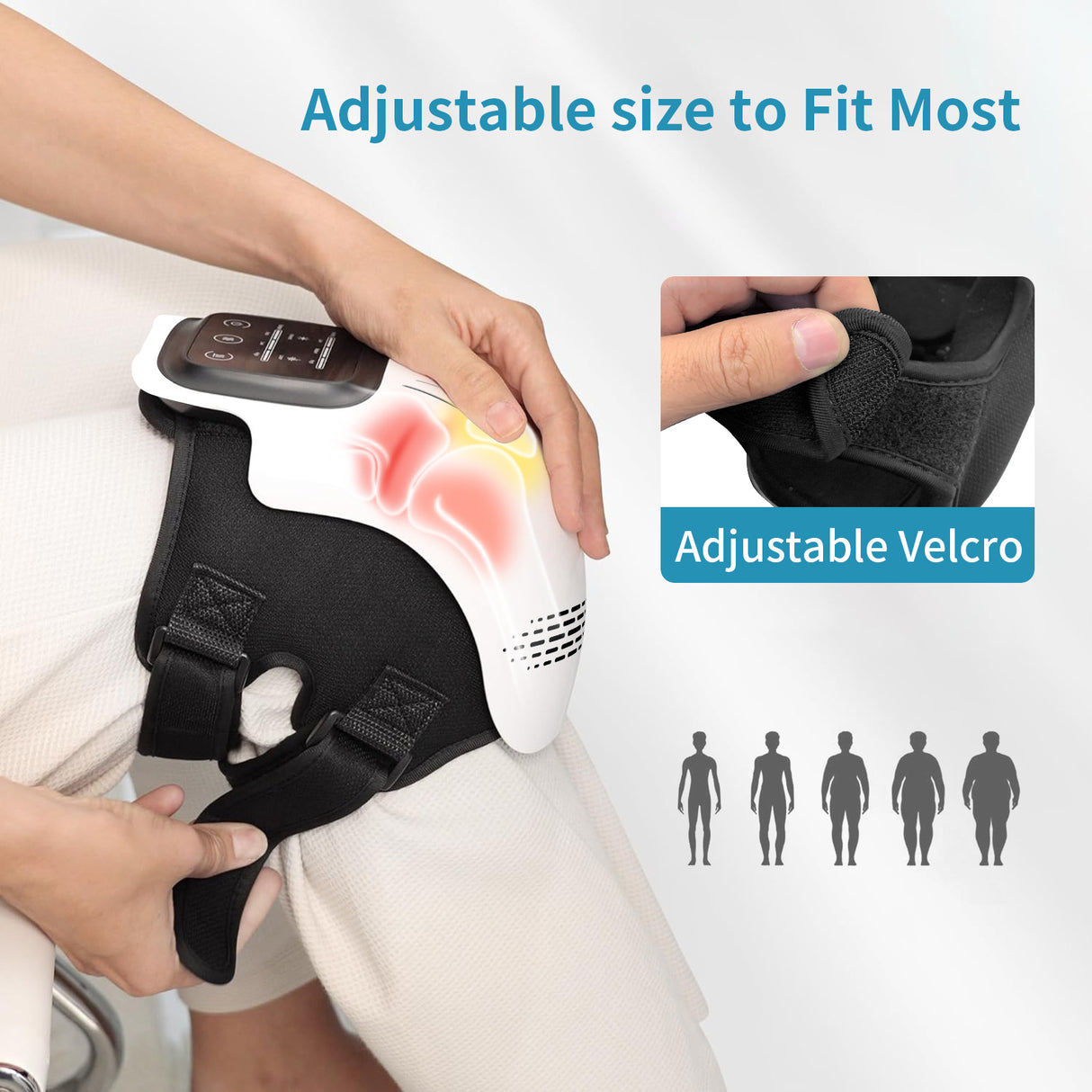 Masseur de genou intelligent Physiothérapie électrique du genou 