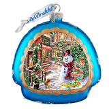 Adorno de cristal con forma de copo de nieve de D. Gelsinger - Decoración navideña - 756-101-DG