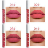 Pack Of 10 Matte Nonstick Cup Waterproof Lip Gloss