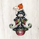 ¡Abucheos espeluznantes! Decoración de Halloween para puertas de Jamie Mills-Price - Decoración de Halloween para Acción de Gracias - 8457409H