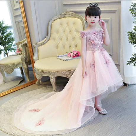 Long Flower Girl Dresses - Lootquake