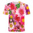 Men's Casual 3D Print Flower T-Shirts - Hip Hop Style - Lootquake
