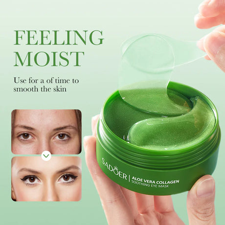 Aloe Vera Collagen Eye Mask - Lootquake