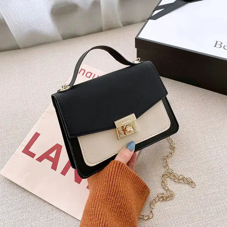 Retro Women's Handbags with Niche Contrast Design - Lootquake