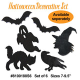 Juego de 6 pasarelas rústicas para jardín al aire libre de Halloween - Decoración de Halloween para Acción de Gracias - 8100188M-S6