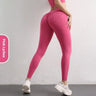 High Waist Hip Lift Yoga Pants With Pockets Women's Sports Fitness Trousers Leggings - Lootquake