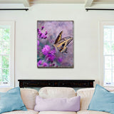 Machaon Art Wooden Wall Art by Nature Wonders - Nature Wildlife Decor  - 95391B