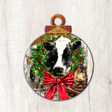 Christmas on the Farm Door Decor by D. Gelsinger - Christmas Decor - 8021128H-DG