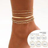 Sweet Cool Leisure Rhinestone Beach Anklet Foot Ornaments - Lootquake