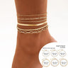 Sweet Cool Leisure Rhinestone Beach Anklet Foot Ornaments - Lootquake