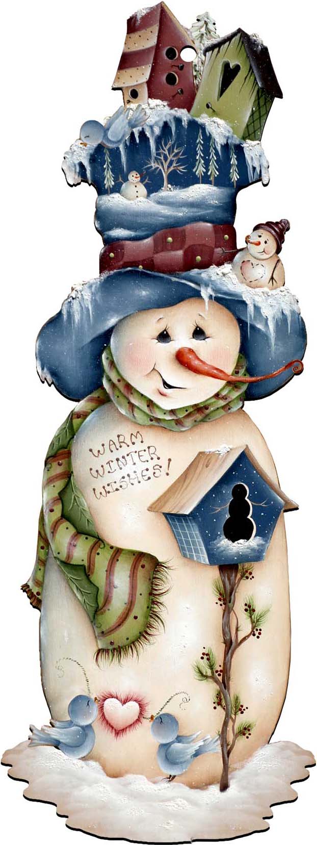 Decoración navideña para puerta de Frank Freezing de Jamie Mills-Price - Decoración navideña de Papá Noel y muñeco de nieve - 8457515H