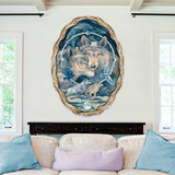 In Spirit I Am Free Wildlife Wall Art - J. Bergsma - Wildlife Holiday Decor - 8591723W-JB