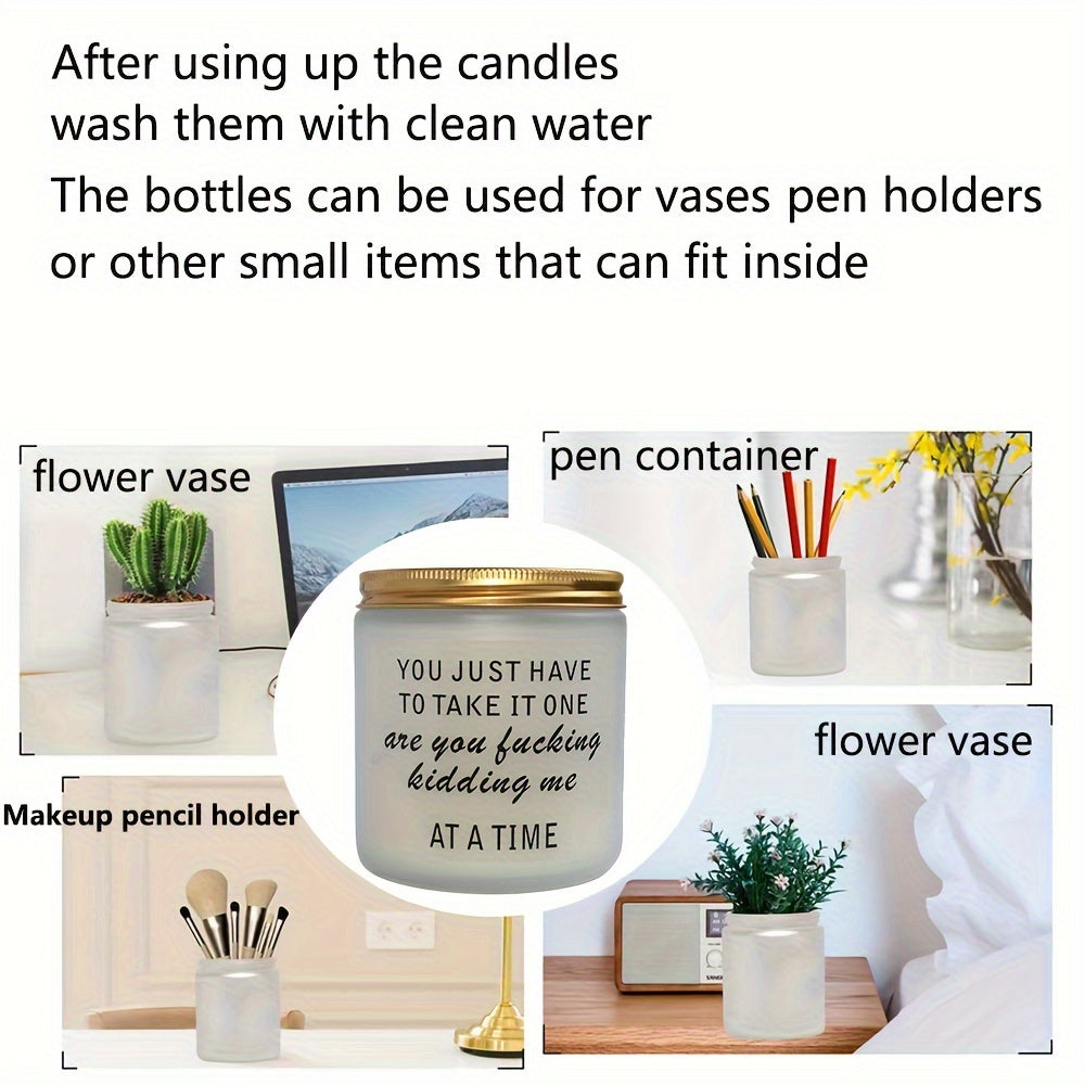 Soy Wax Scented Candle Gift Set - Lavender, Cinnamon & More - Perfect for Relaxation & Home Decor - Ideal for Birthdays, Christmas, Valentine's Day & Mother's Day
