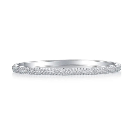 Monologue Luxury Fashion Set Mosan Diamond S925 Silver Bracelet - Lootquake