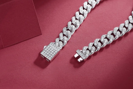 The Light Of Faith Luxury Fashion Mossan Diamond S925 Silver Bracelet - Lootquake
