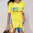 Ladies' Round Neck Printed Fashion Trend Versatile Elastic Breathable Pants Show Off Figure Top Shorts Two-piece Set - Lootquake