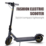 Patinete eléctrico potente de 8,5 pulgadas con ruedas dobles, batería de 350 W y 10,4 A.