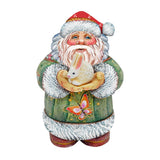 Bunny Santa Wall Door Decor by G. DeBrekht - Easter Spring Decor - 8118085H