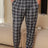 Ice Silk Fabric Single Stripe Pants Style - Lootquake