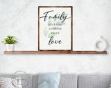Family Love - Crazy, love, loud - Wooden Wall art - Contemporary decor - Living room Sign - Farmhouse decor - 310346