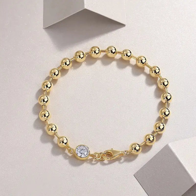 Luxury Fashion Mossan Diamond S925 Silver Bracelet Comparable To Natural Diamonds - Lootquake