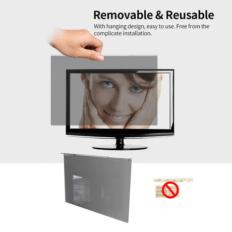 Widescreen Monitor Hanging-Privacy Screen Filter Anti UV Film High-transmittance Eye Protection Film for 23-24'' Desktop Monitor - Lootquake