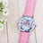 Cute Lady Simple Fashion Trendy Eyes Cat Digital Watch - Lootquake