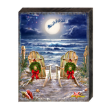 Moonlight Christmas Wall Art by D. Gelsinger - Christmas Decor - 95683B-DG