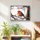 Arte de pared costero de madera con pájaro Amena de Nature Wonders - Decoración costera con vida marina - 95286B