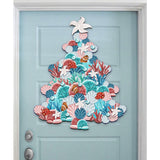 Coastal Tree Coastal Door Decor by G. DeBrekht - Coastal Holiday Decor - 8193149H