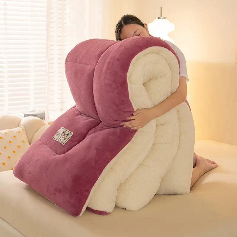 Winter Thermal Coral Fleece Blanket Duvet - Lootquake