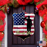 Shield of Appreciation Wall Door Hanger - International Decor - 8187101H