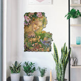 Honeysuckle Holiday Outdoor Scene by Josephine Wall - Christmas Decor - 845620F-JW