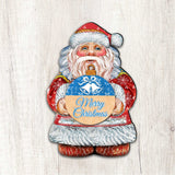 Merry Christmas Door Decor by G. DeBrekht - Christmas Santa Snowman Decor - 8117810H-MC