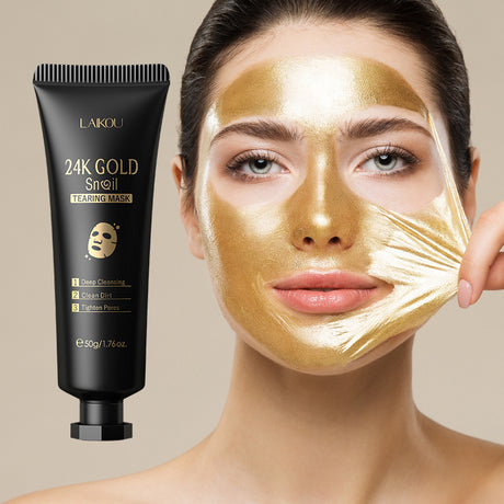 Gold Foil Snail Tear-Off Mask Hydrating - Lootquake