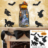 Decoración de Halloween con forma de calabaza de espantapájaros para puerta de G. DeBrekht - Decoración de Halloween para Acción de Gracias - 8114180H