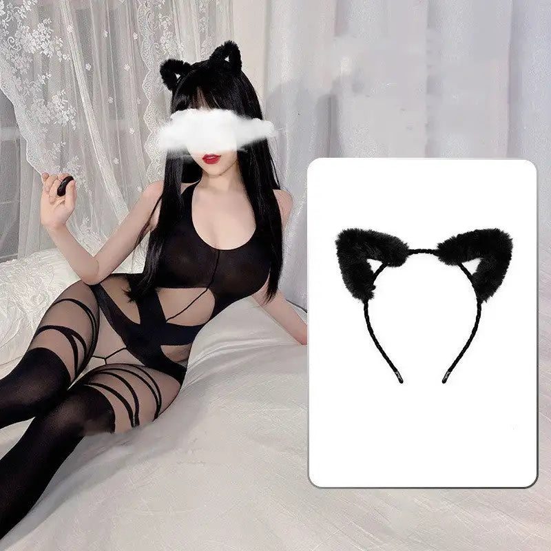 Women's Sexy Lingerie Set One-piece Socks - Lootquake