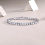 Gravitation Luxury Fashion Mossan Diamond S925 Silver Bracelet - Lootquake