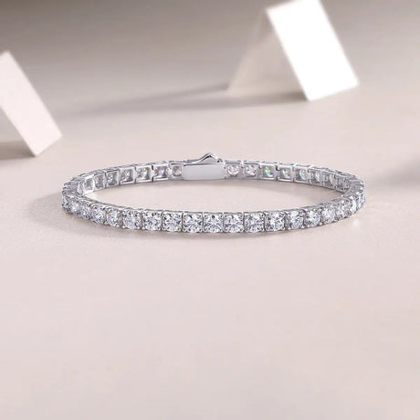 Gravitation Luxury Fashion Mossan Diamond S925 Silver Bracelet - Lootquake