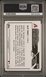 Tarjeta de béisbol de novato Corbin Carroll #US244 con calificación Topps Update 2023, PSA 10 Gem Mint