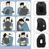Inflatable Travel Sleeping Bag Portable Cushion Neck Pillow for Men Women Outdoor Airplane Flight Train Sleeping Easy - Lootquake