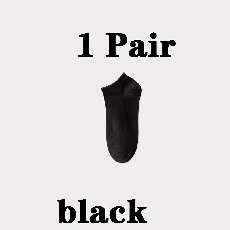 Calcetines tobilleros esenciales (1/5/10/20/30 pares): suaves, ligeros, de corte bajo, versátiles y cómodos para mujer.
