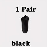 Calcetines tobilleros esenciales (1/5/10/20/30 pares): suaves, ligeros, de corte bajo, versátiles y cómodos para mujer.